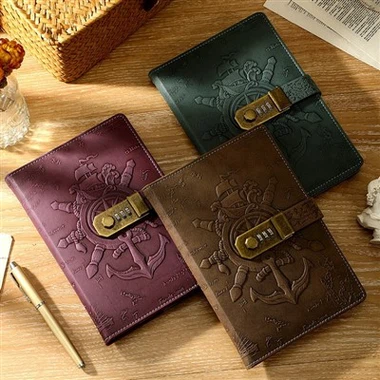Cuaderno A5 con bloqueo