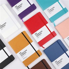 Cuaderno colorido de cuero PU