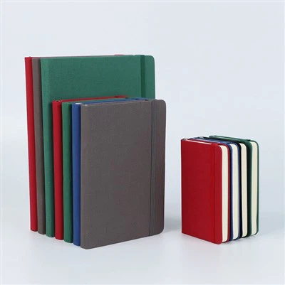 Cuaderno encuadernado en tela